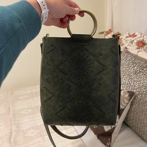 Anthropology Purse, Green